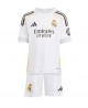Günstige Real Madrid Kylian Mbappe #10 Heimtrikotsatz Kinder 2025-26 Kurzarm (+ Kurze Hosen)